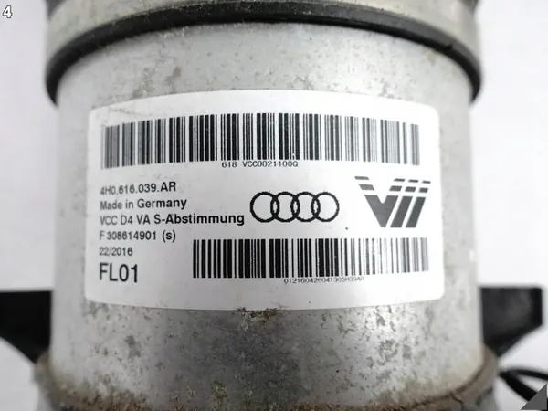 AUDI S8 PLUS A8 4H0 D4 LIFT 13-17 HÖGER FRAMSTÖTDAMPARE OEM image 5