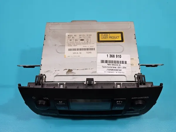 Factory Radio Toyota Corolla Verso I 86120-1A180 image 3