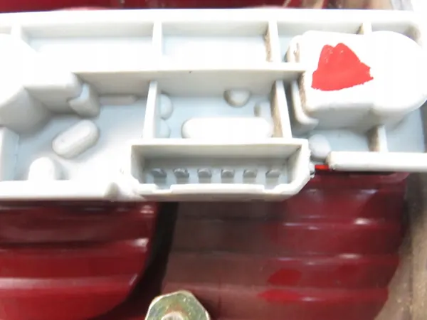 Skoda Fabia I HB lift 04-07 lámpara trasera derecha 6Y6945112C image 2