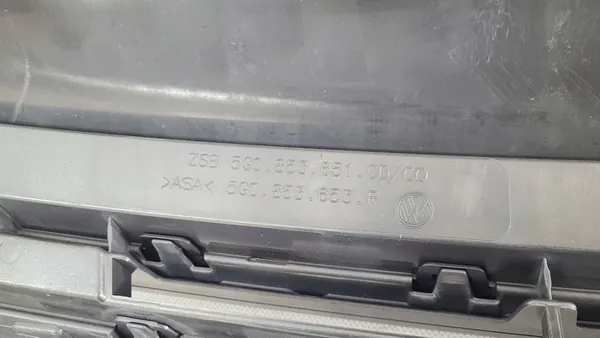 Front Bumper Grill VW Golf VII 2016+ 5G0853651CD image 9