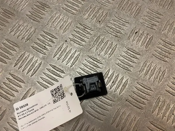 Kentekenplaatverlichting OEM 177570 Mercedes GLE 2018 image 6