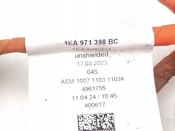 Audi Q4 Korkeajännitekaapeli OEM 1EA971398BC image 7