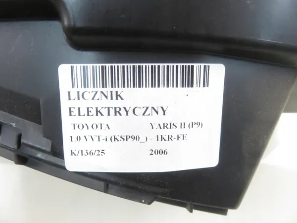 Compteur Toyota Yaris II OEM MB4573003176 Occasion image 7