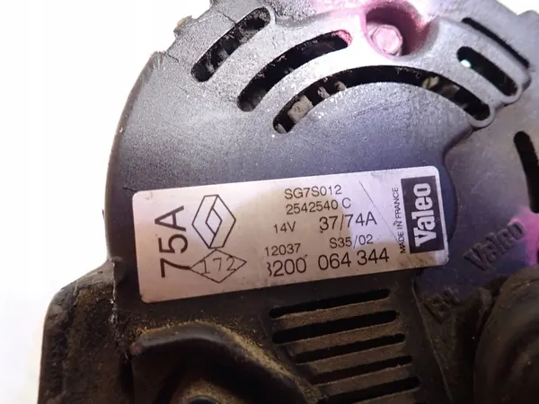 ALTERNATOR RENAULT KANGOO 1.2 75A 8200064344 image 9