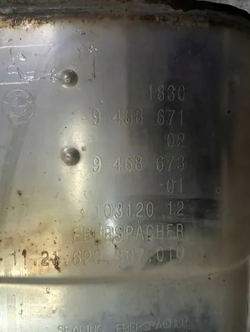 Silencieux central catalyseur BMW X3 X4 image 2