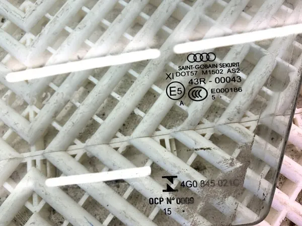 Kaksoislasi Vasen Etu OEM 4G0845021C Audi A6 C7 image 3