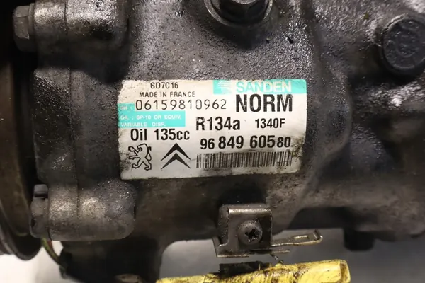 Compresseur de Climatisation Citroen C4 Picasso I 2.0HDI OEM image 7