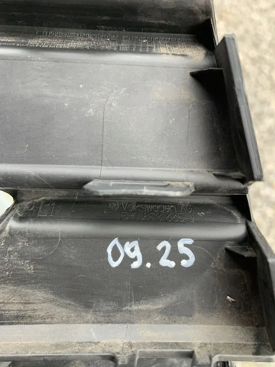 Griglia paraurti sinistra Volkswagen Golf 8 VW VIII PDC 5H0853665J image 3