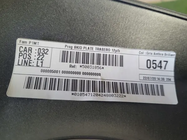 Stötfångare Spoiler Diffuser Citroen C3 Aircross OEM image 9