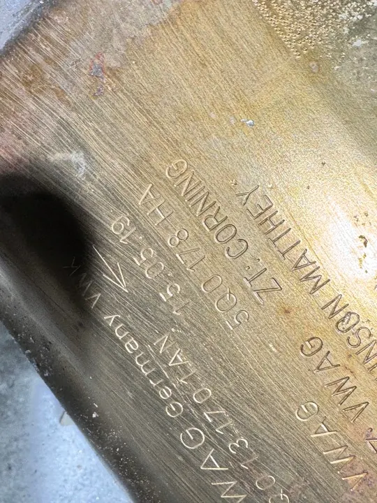 Katalysator OEM 18864 för Audi S3 8V 2016-2020 image 7