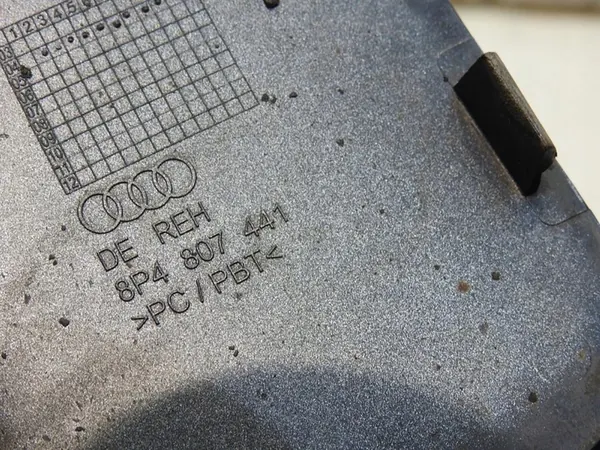 Tapa de parachoques trasero Audi A3 8P Sportback LY7H OEM 8P4807441 image 5