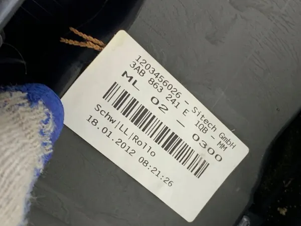 Middentunnel OEM 3AB863241E voor VW Passat B7 Station image 8