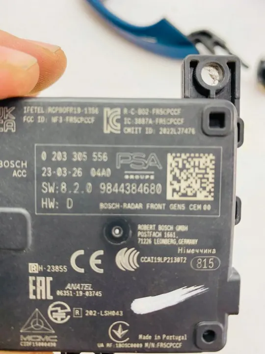 Capteur radar OEM 9844384680 pour système Distronic image 3