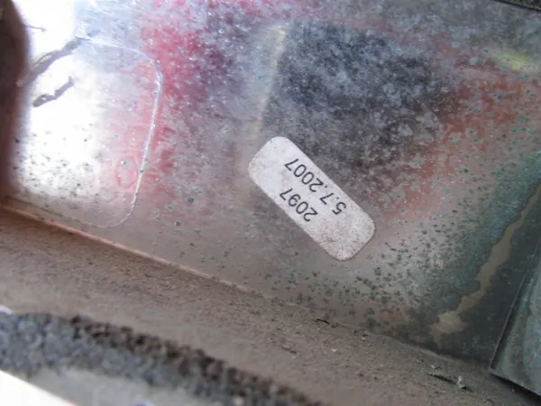 Garniture Chrome Hayon Honda CRV III 2007 OEM image 5