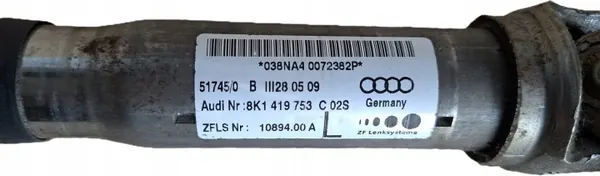 8K1419753C Joint de colonne de direction Audi A4 B8 2007-2015 image 3