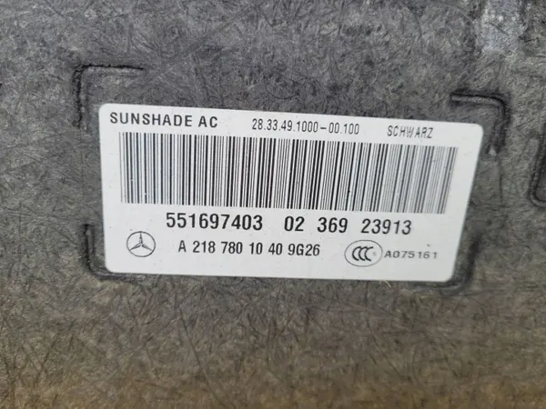 Vidro de teto solar Mercedes W218 OEM A2187801040 image 6