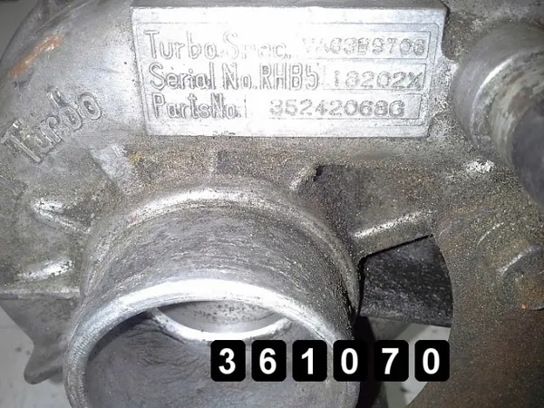 Turbocompresor usado OEM 35242068G para Chrysler Voyager image 5