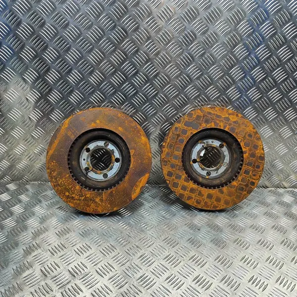 Conjunto de disco de freio dianteiro Audi A1 2014 OEM 6R0615301B image 2