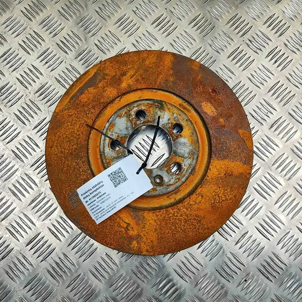 Conjunto de disco de freio dianteiro Audi A1 2014 OEM 6R0615301B image 3