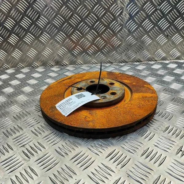 Conjunto de disco de freio dianteiro Audi A1 2014 OEM 6R0615301B image 4