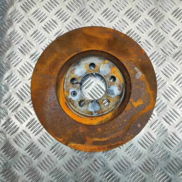 Conjunto de disco de freio dianteiro Audi A1 2014 OEM 6R0615301B image 7