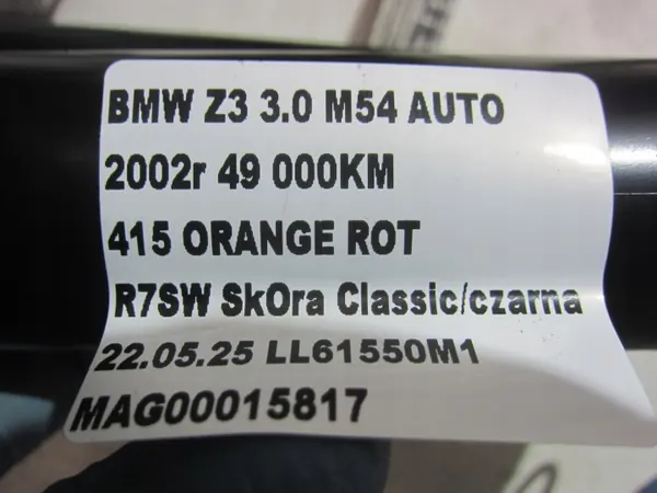 BMW Z3 Achter Demper Set OEM 33526753259 image 10