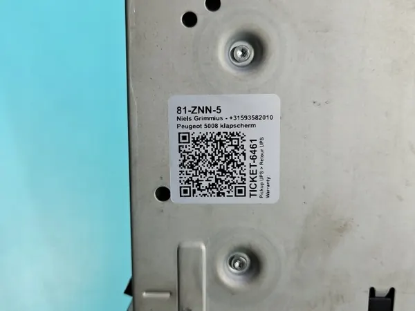 OEM 98016550XT Fabrieksradio voor Peugeot 5008 image 7