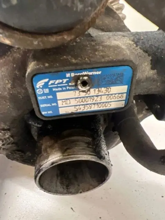 Turbo OPEL CORSA D 54359710005 1.3L diesel 55kW 2007 image 4