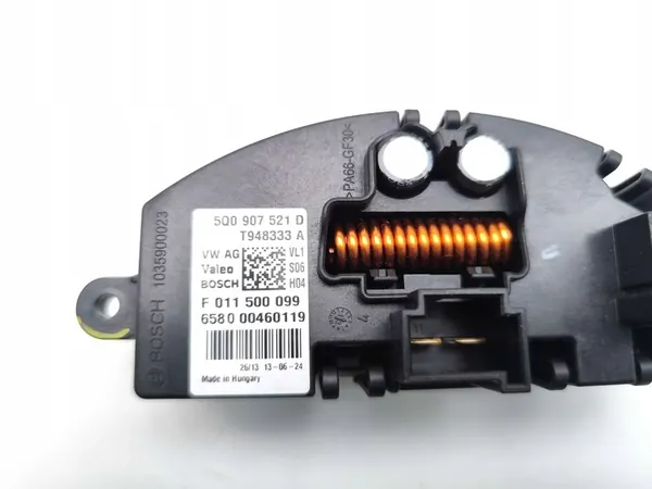 Résistor de souffleur Skoda Octavia Mk3 5Q0907521D image 7