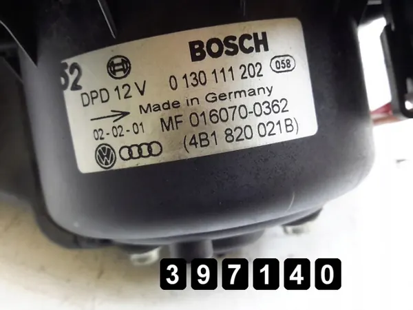 Ventilador de calefacción Audi A6 OEM 4b1820021b - Usado image 6