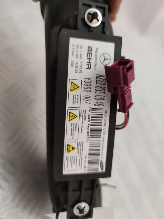 Conduto de ar da cabine Mercedes-Benz OEM A2228350049 image 3