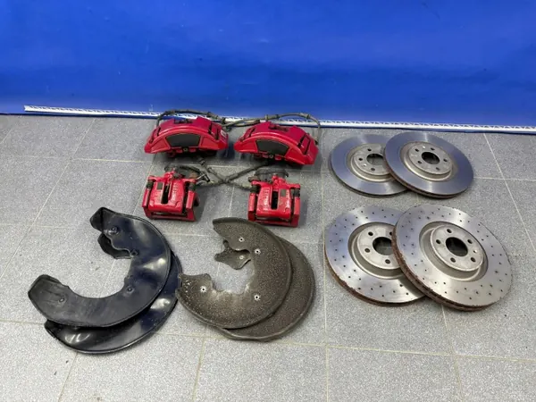 Audi OEM 4G06AP 4G005AP Bromsok & Skivor 330-356mm image 2