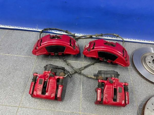 Audi OEM 4G06AP 4G005AP Bromsok & Skivor 330-356mm image 4
