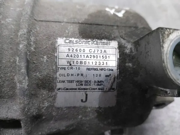 Compressore Aria Condizionata Nissan Cube III 92600CJ73A image 2