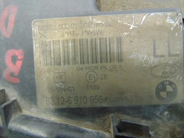 Farol direito BMW E46 63126910956 image 10