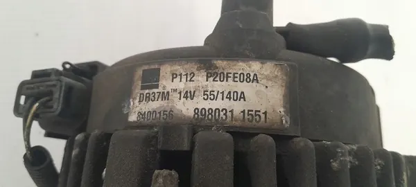 OPEL ZAFIRA B II 1.7 CDTI Vaihtovirtageneraattori 8400156 image 4