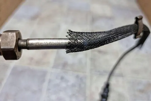 Sensor de temperatura de escape OPEL ASTRA H 1.9L diesel image 2