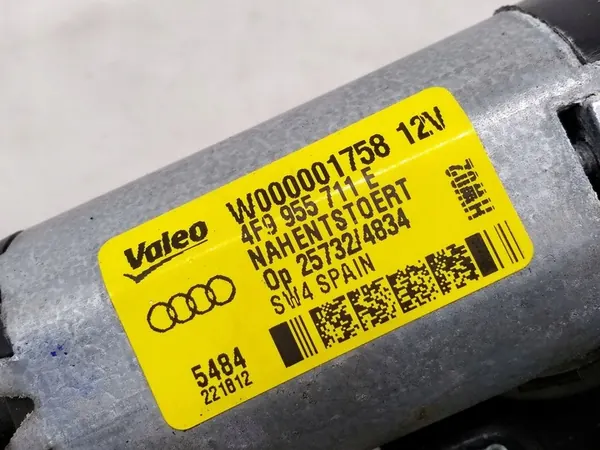 Audi A4 S4 B8 2015 Heckwischermotor OEM 4F9955711E image 5