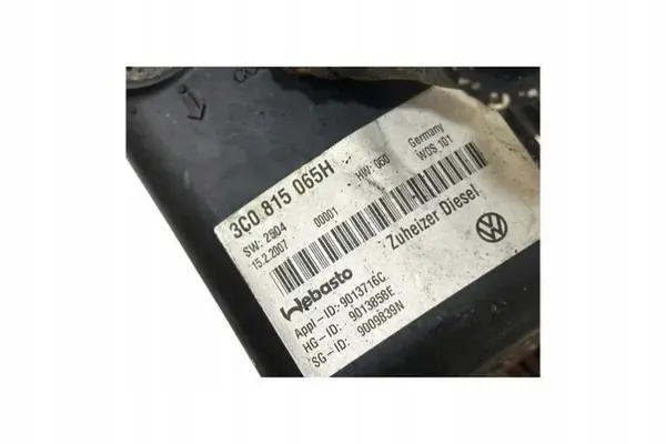 Webasto Lämmitys OEM 9009839N VW Passat B6:lle image 7