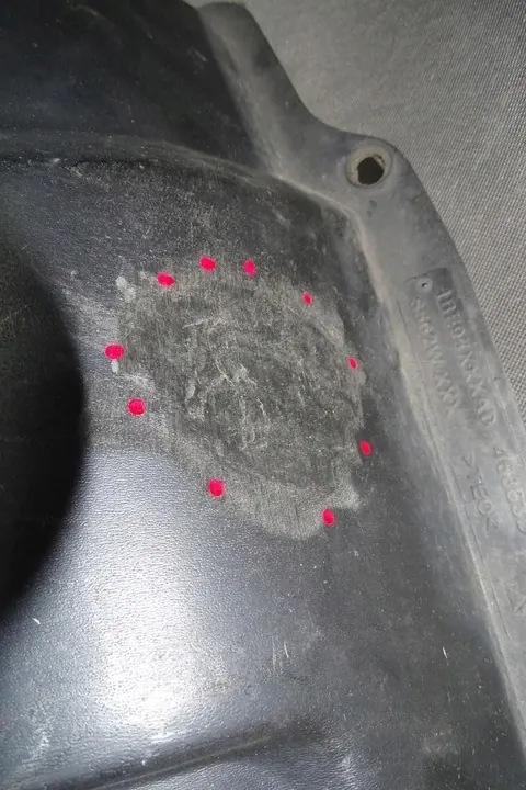 Motorplåt JEEP WRANGLER 07 OEM image 3