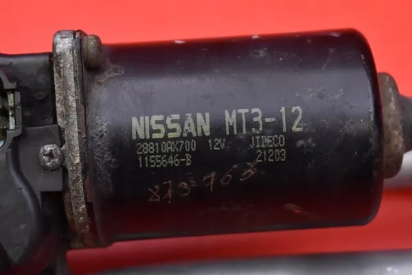 Tuulilasinpyyhkijän moottorin mekanismi eteen Nissan Micra K12 02-07 28810AX700 image 10