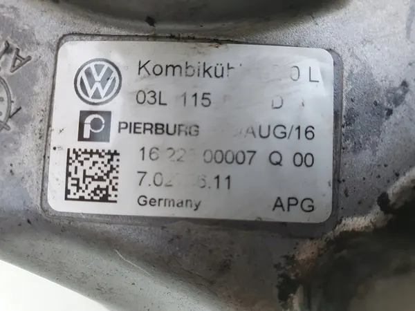 VW T5 T6 MULTIVAN 2.0 TDI Öljynsuodattimen Perusta 03L115512D image 7