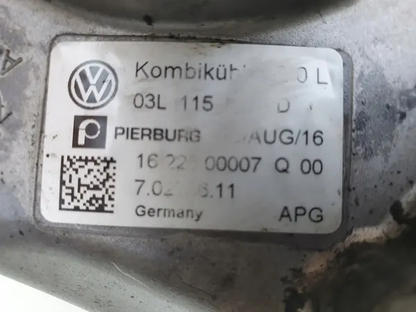 VW T5 T6 MULTIVAN 2.0 TDI Öljynsuodattimen Perusta 03L115512D image 8