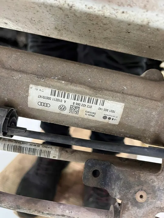 Stuurinrichting + Beugels Audi A4 B8 8T2422066B image 3