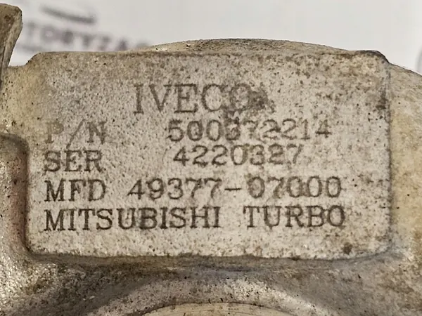 Turbo IVECO 2.8 JTD HPI 49377-07000 image 7