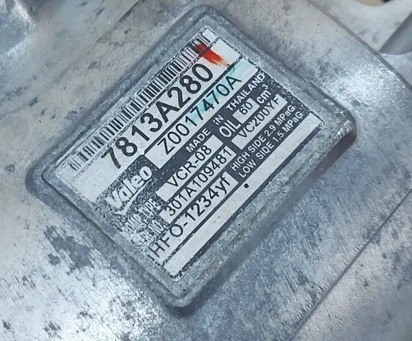 Compressore aria condizionata Mitsubishi Space Star II image 3