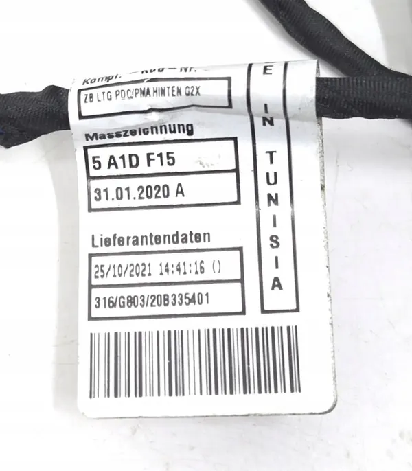 PDC-Sensor-Kabelbaum hinten OEM 5A1DF26-01 image 9