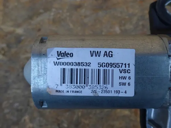 Heckwischermotor GOLF VII R 13-19 5G0955711 image 6