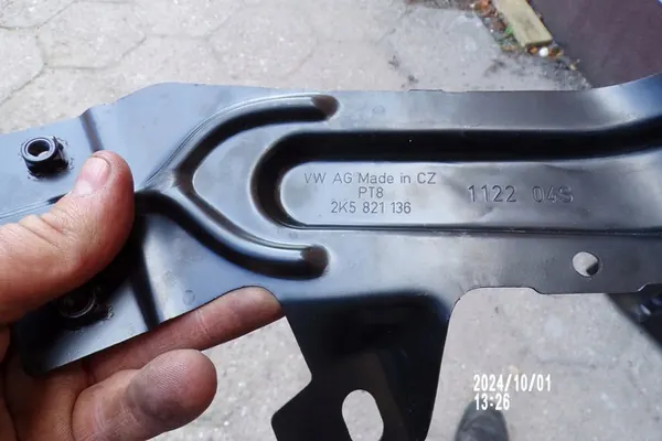 Parafango Anteriore Destro VW Caddy 4 IV 2015-2020 OEM 2K5821022B image 3