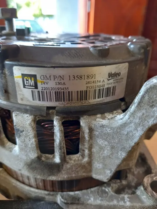 130A Valeo Generaattori Opel Astra IV J Meriva B image 4